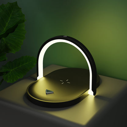 3-in-1 Foldable Wireless Charger Lamp