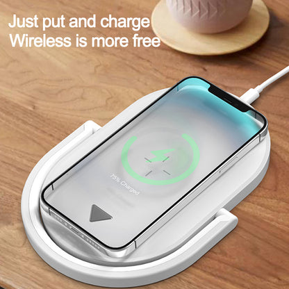 3-in-1 Foldable Wireless Charger Lamp